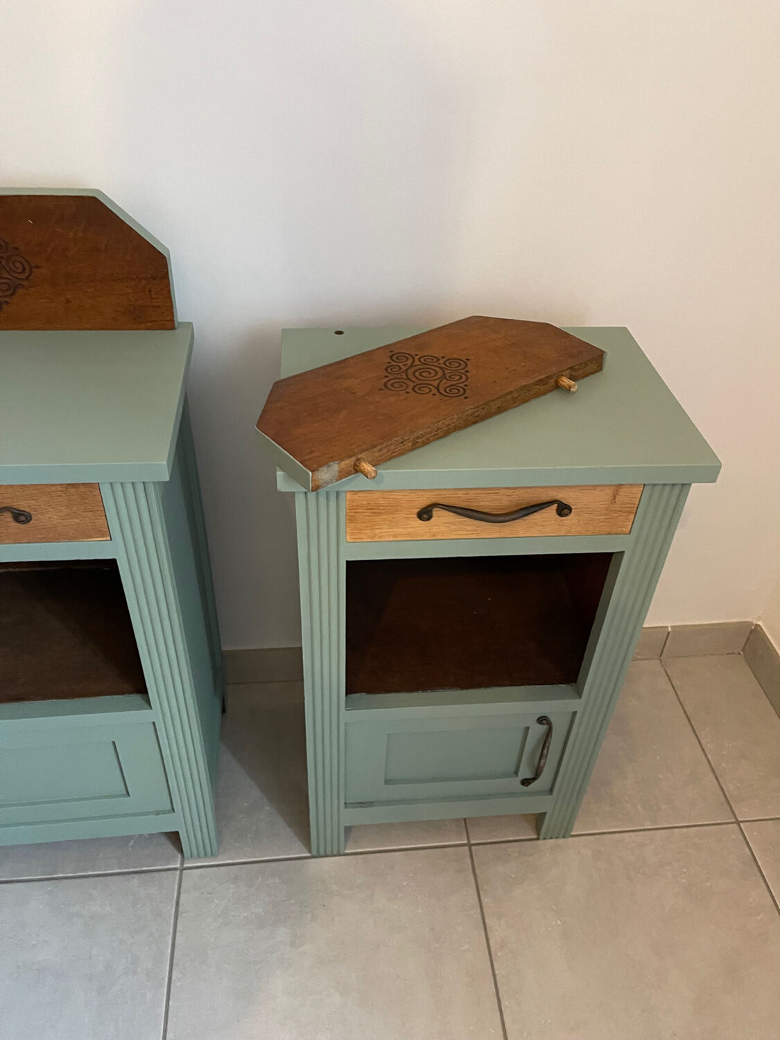 Pair of bedside tables