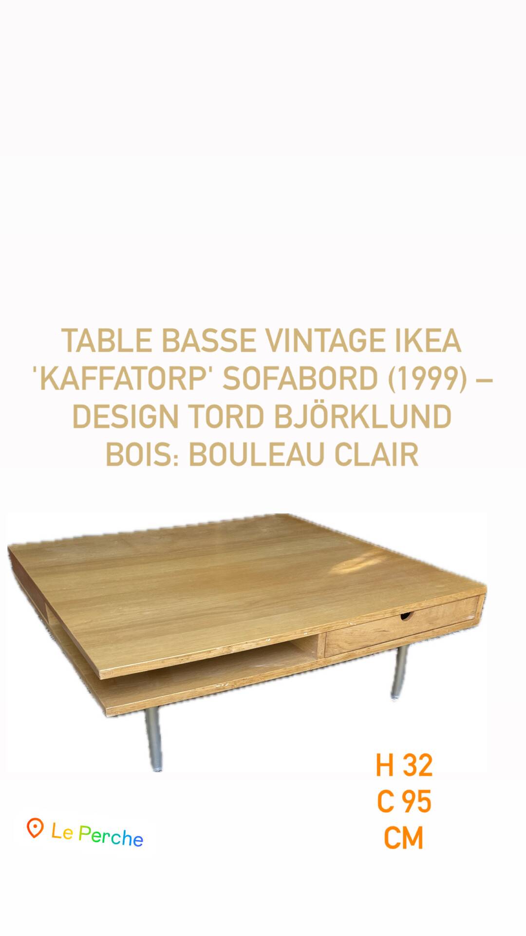 IKEA coffee table from the 90s
