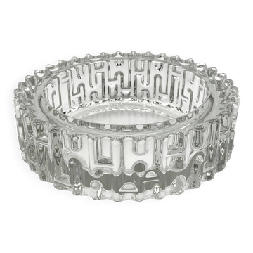 Vide-poche SKLO UNION • Verrerie Hermanova hut • Design Frantisek Vizner  • 1965 • Verre pressé