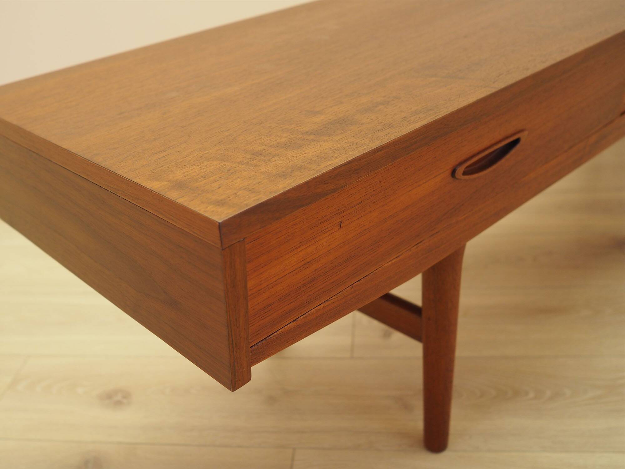 Teak lowboard, Danish design, 1960s, made in Denmark