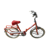 Foldable vintage metal children's bike
