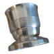 Antique silver metal egg cup