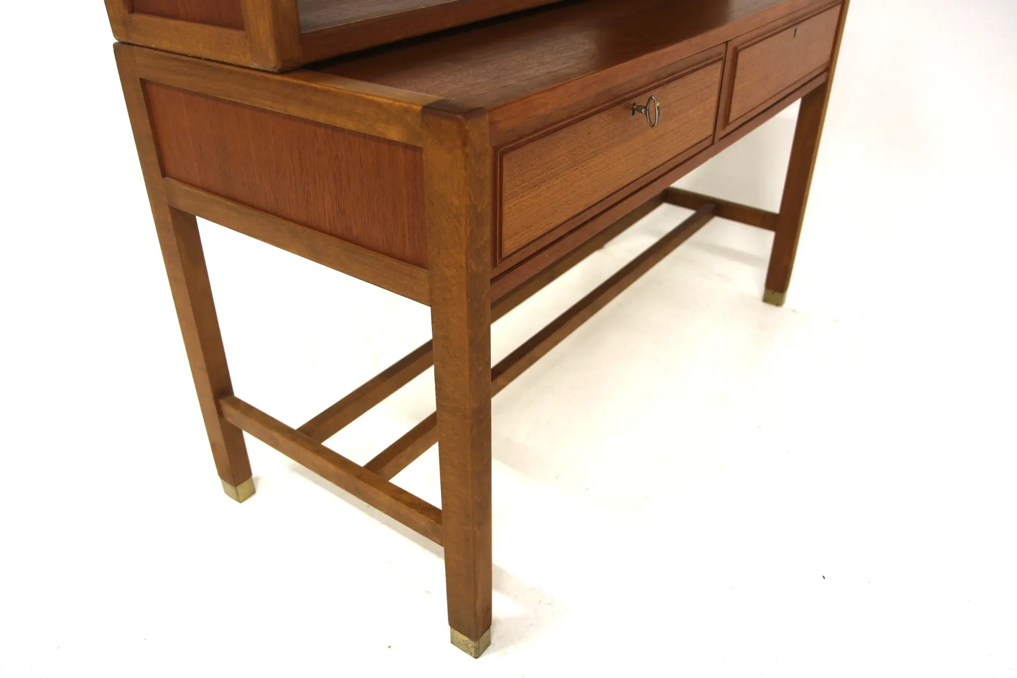 Bibliothèque scandinave en teck Carl-Axel Acking, Bodafors, Suède, 1960