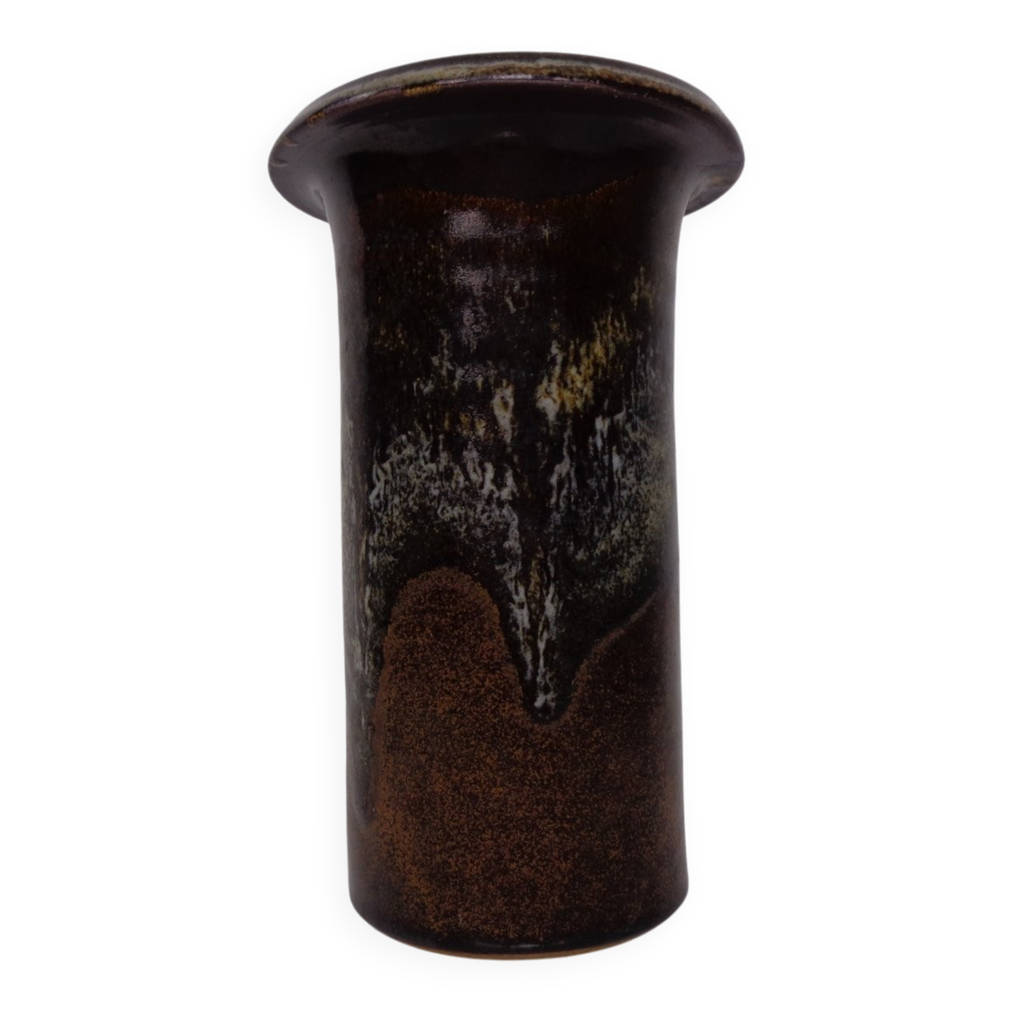 Danish Studio Ceramic Vase, 1960s