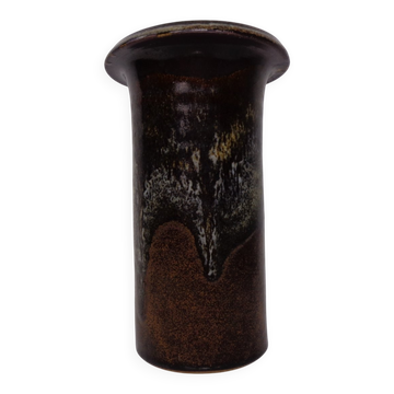 Danish Studio Ceramic Vase, 1960s