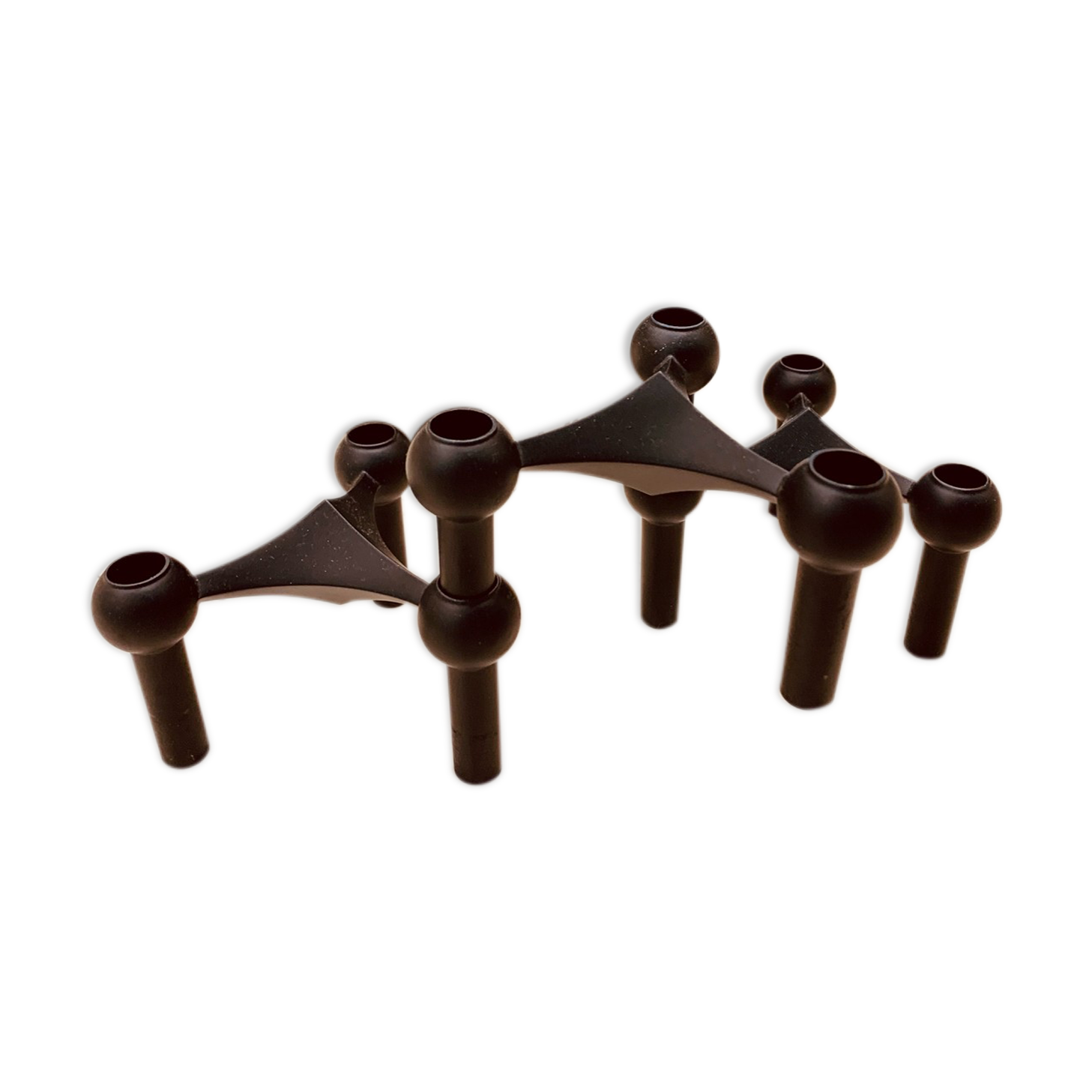Stoff Nagel candle holders