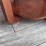 Art Deco style side table, pedestal table