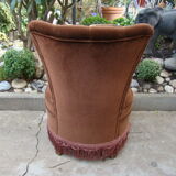 Old brown velvet heater