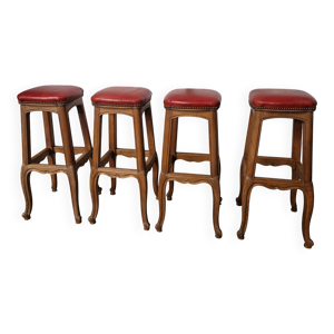 suite de 4 tabourets