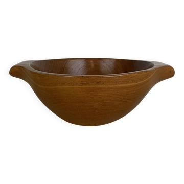 Danish teak fruit bowl, 1960s, Scandinavian style