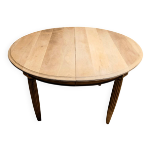 table ovale à rallonges