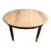 Table ovale à rallonges style Louis XVI – Noyer massif rénové