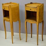 Pair of small Louis XV-style bedsides