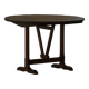 Round table with a tilting top from a 19th-century provincial French winemaker in oak.