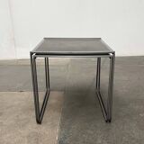 Postmodern perforated metal nesting side tables from Ikea, 1980s, set of 2.