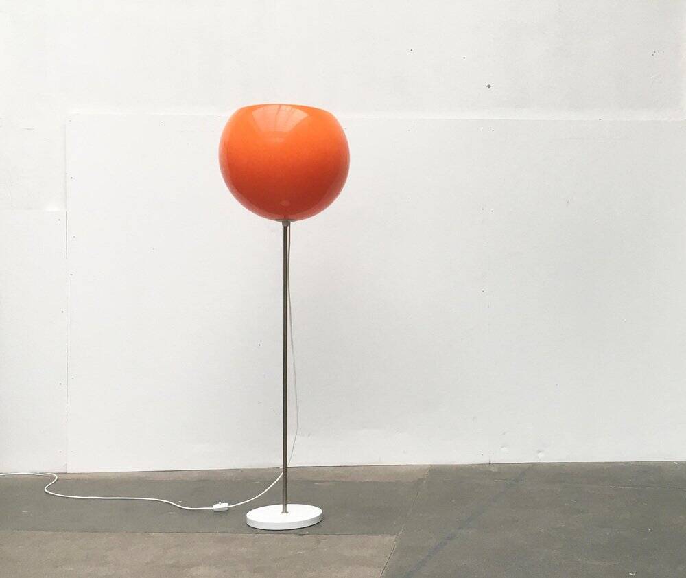 Mid-century space age globe floor lamp, 1960s