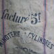 Burlap sack flour from Minoterie Thomas Bretagne France