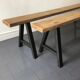 Pair of old benches