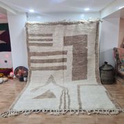 Handmade wool Berber rug 300X200 cm