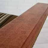 Ensemble de fauteuils bois de chêne laine état d’origine années 1970