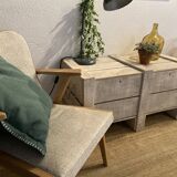 Ancienne malle en bois