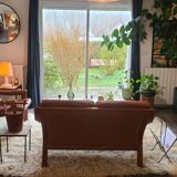 Vintage Sofa and Armchair by Poul Jeppesens Møbelfabrik, Denmark, 1960s,