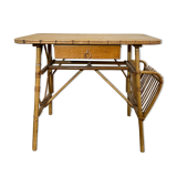 Vintage rattan desk