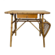 Bureau en rotin vintage