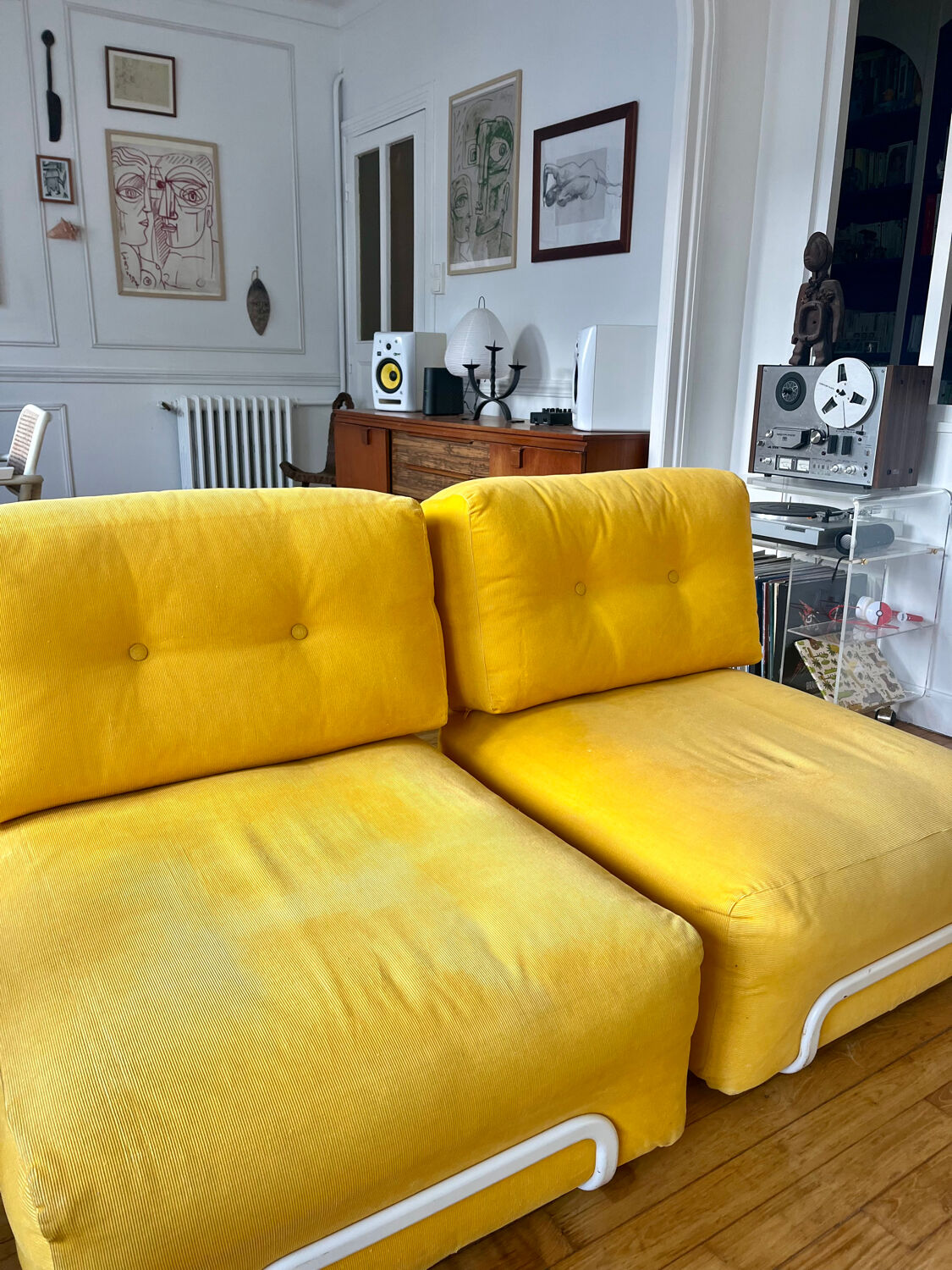 Pair of Rorberg armchairs limited edition