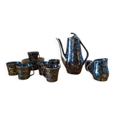 Service à café IZA par Józef Wrzesień, Vintage polonais 1950s