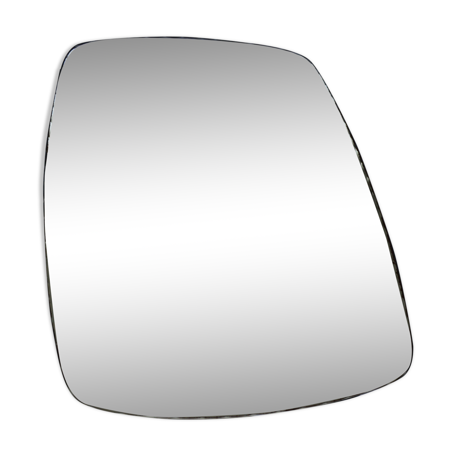 Bevelled rectangular mirror