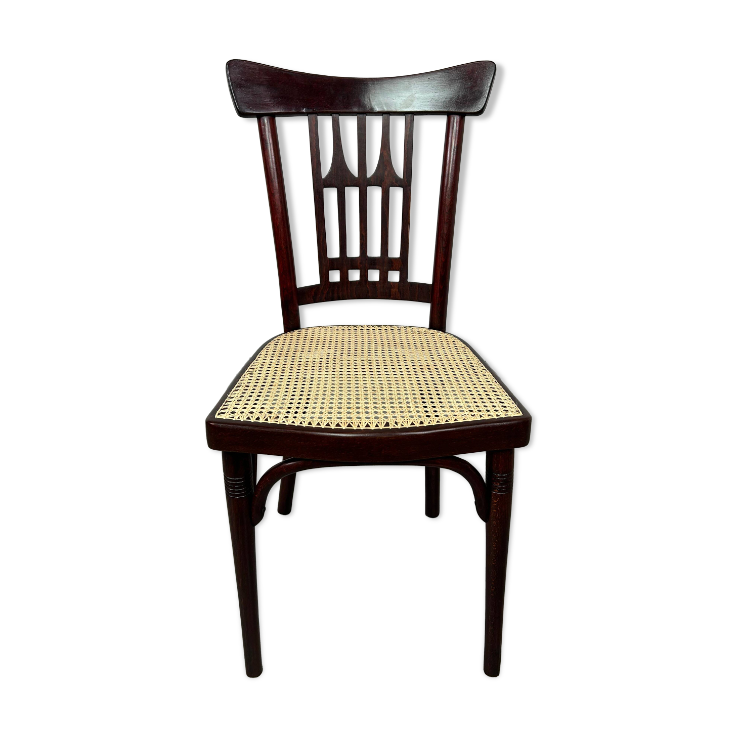 Viennese Secession dining chair no. 235 by Otto Wagner for J&J Kohn