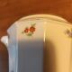 Cafetière décor floral