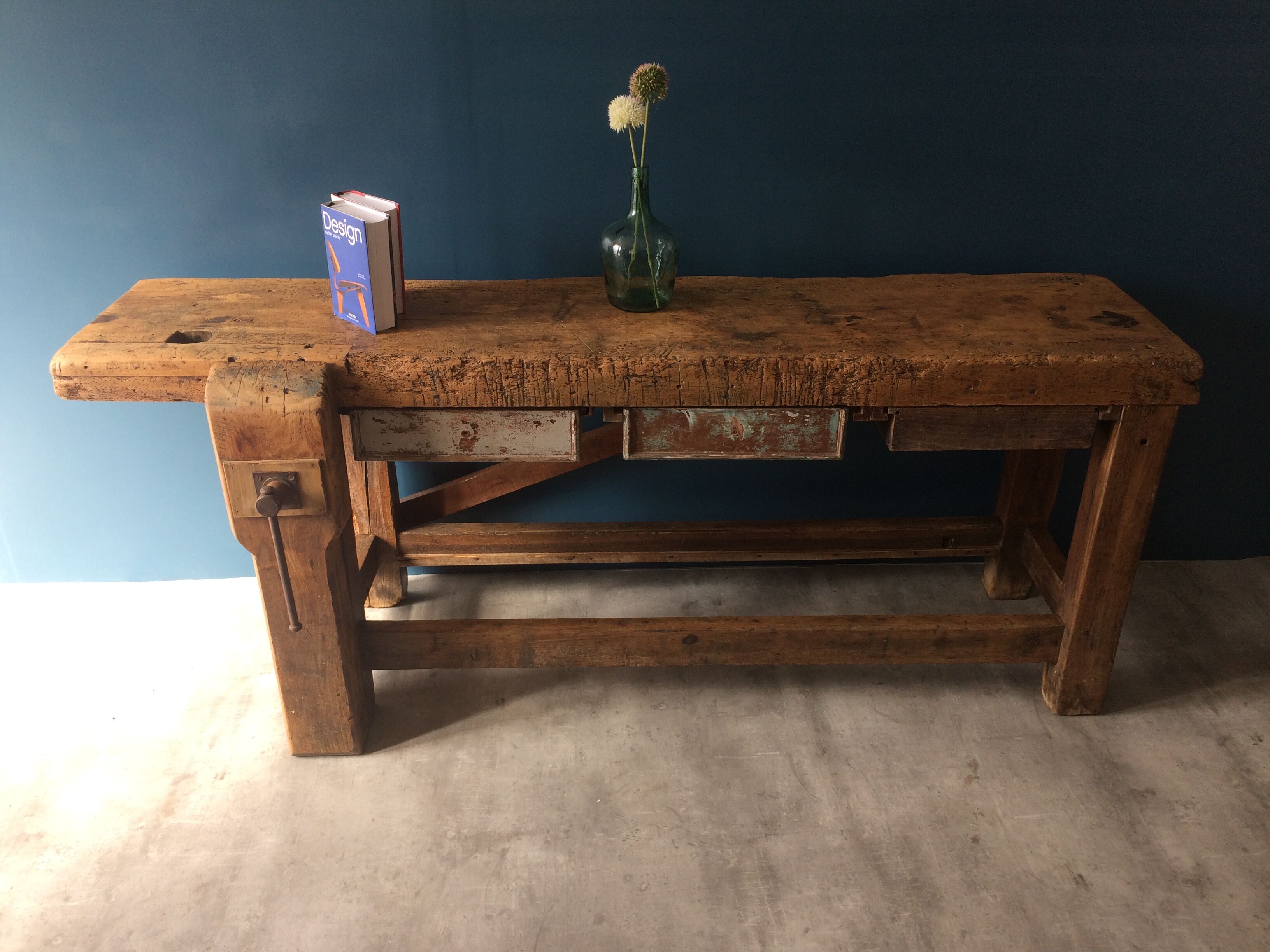 Established as a vintage solid oak carpenter