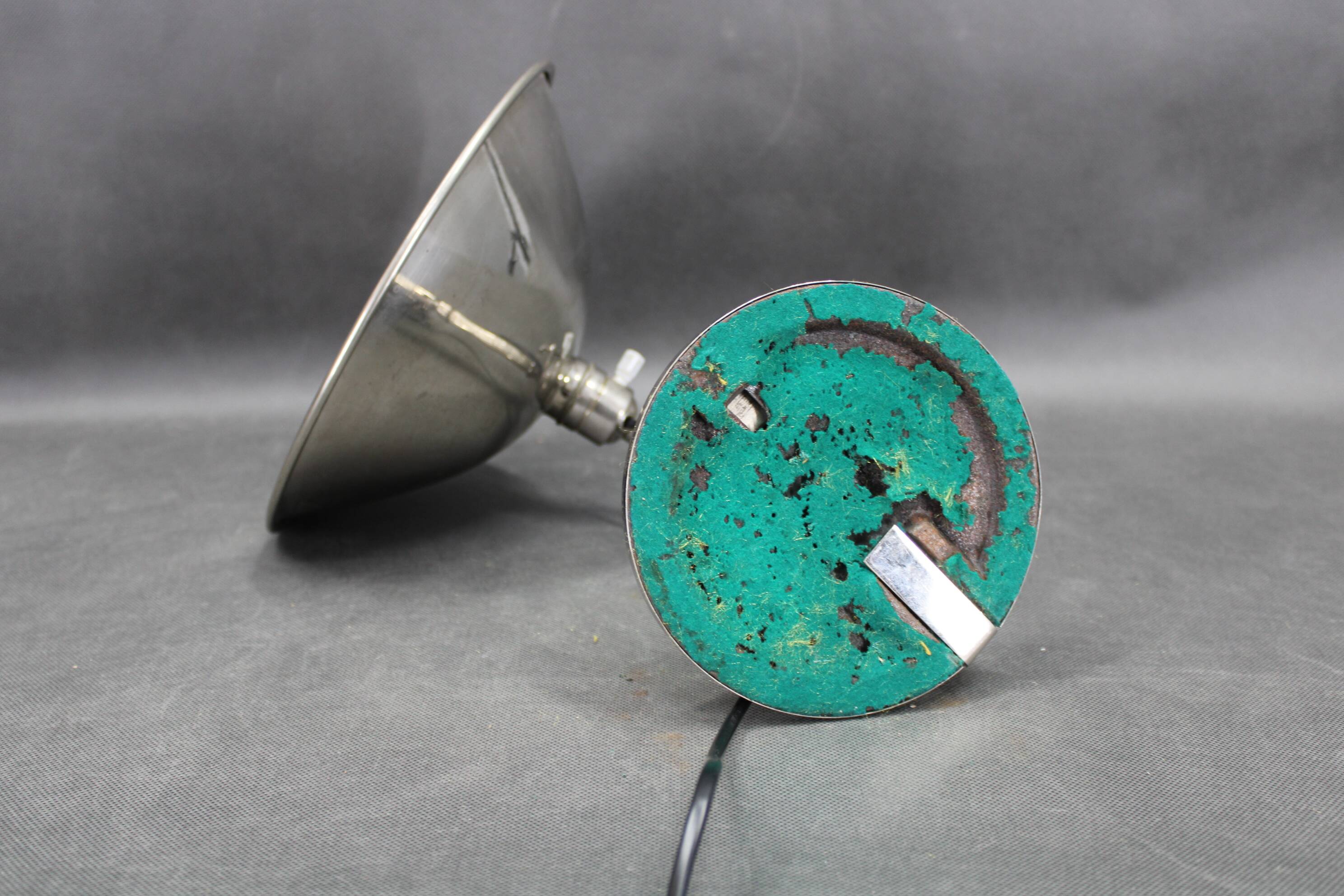 1930s chrome plated table lamp by Profundus, Austria