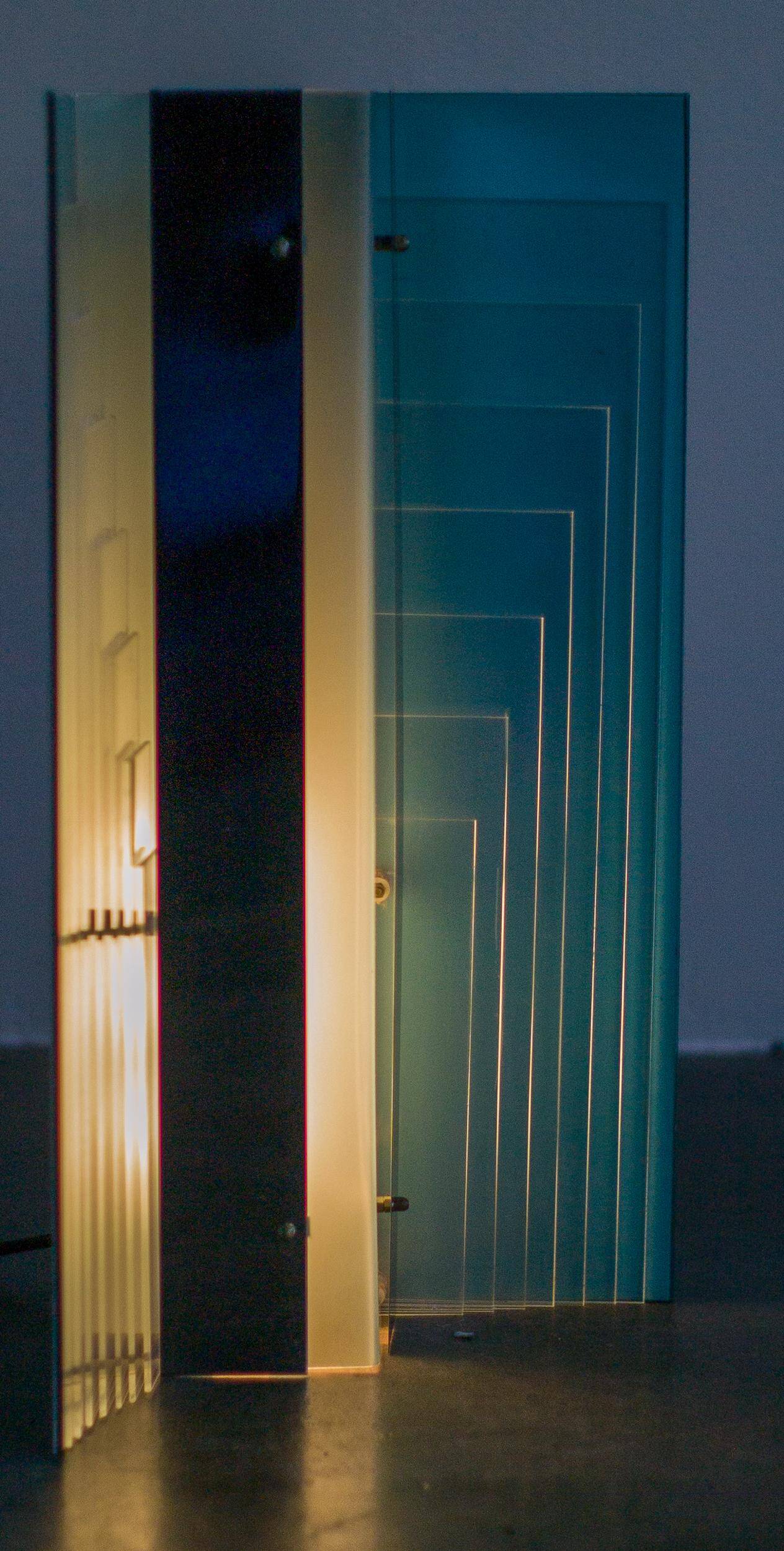 Table lamp by Fabrizio Cocchia and Gianfranco Fini for New Lamp, Italy 1969
