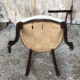 Louis XV style chair in cherry wood and fabric