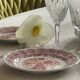 12 dessert plates Fontebasso Italy.
