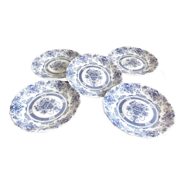 Assiettes à dessert Honorine Arcopal 1980
