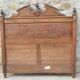 Old solid wood bed 140 / headboard