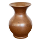 Satin stoneware vase