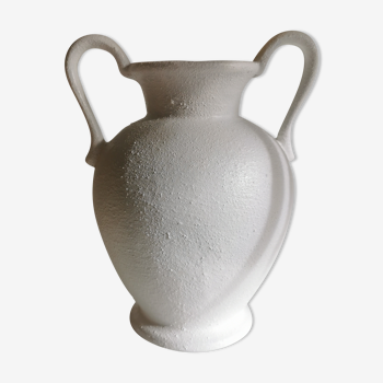 White vases with handles