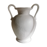 White vases with handles