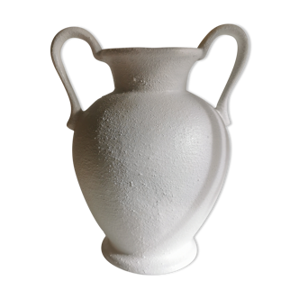 White vases with handles