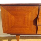 Sideboard inlaid teak 1960s
