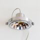 Brushed steel halogen wall lamp type V0207 ‘KLIMAT’, Ikea, 1990s