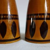 2 Longchamp glazed ceramic pitchers from the 70s