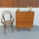 vintage chest of drawers, 60s-70s, "hidden" handles