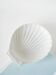 Coupe en céramique coquillage, blanc, 1970