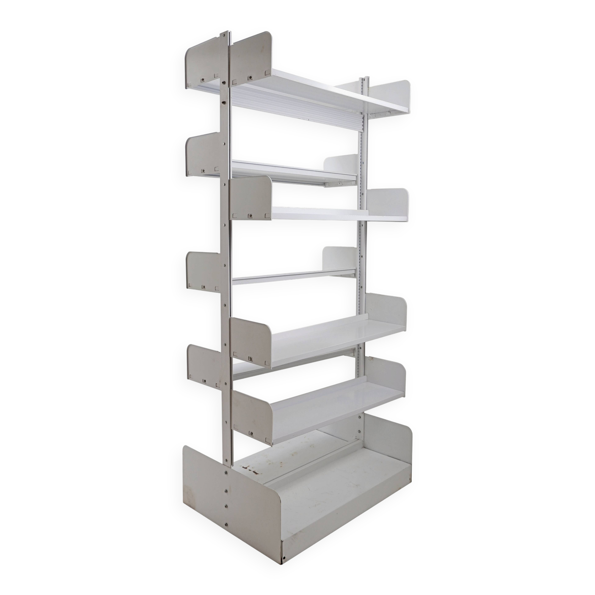 Lips Vago "Congresso" double shelving system, 1960s - 1 pair available